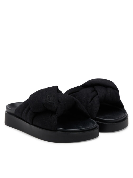 Inuikii Inuikii Şlapi Oversized 70104-147 Negru