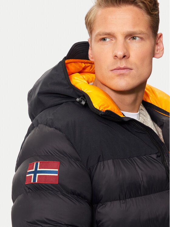 Napapijri Napapijri Зимова куртка A-Arbogne NP0A4IBG Чорний Regular Fit