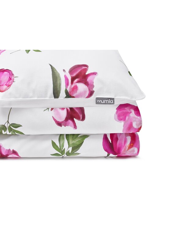 Mumla Mumla Komplet pościeli Peonie Kolorowy