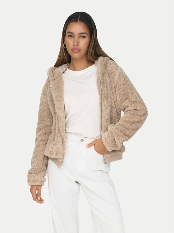 ONLY ONLY Демісезонна куртка New Anna 15300635 Бежевий Regular Fit