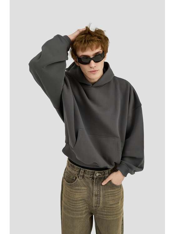 2005 2005 Bluza Uniform Szary Oversize