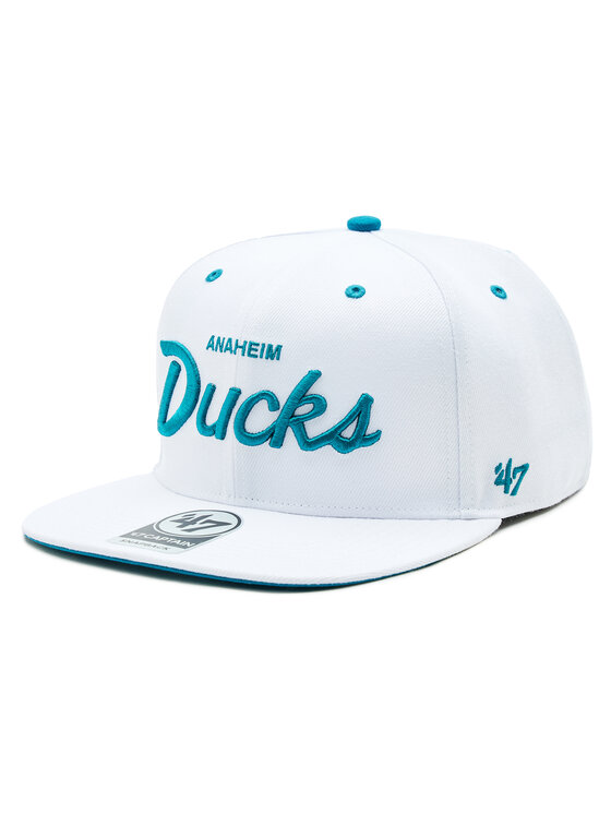 47 Brand 47 Brand Kapa s šiltom NHL Anaheim Ducks Crosstown Pop '47 CAPTAIN H-CRSPP25WBP-WH Bela