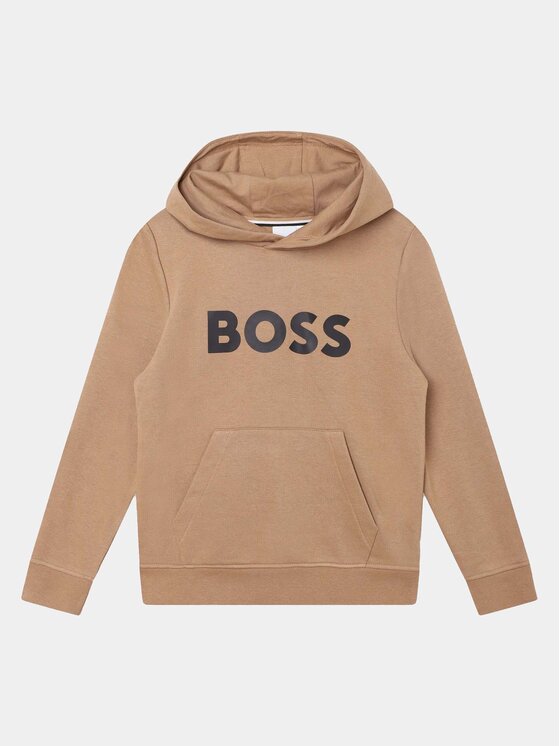 BOSS Boss Суитшърт J25Q15 S Бежов Regular Fit