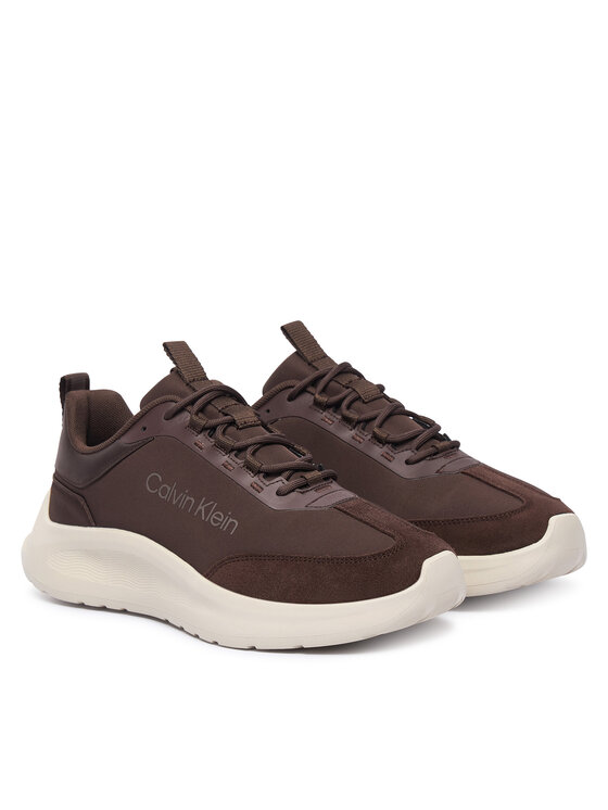 Calvin Klein Calvin Klein Superge Light Eva Runner Nyl-Sue HW0HW03149 Bordo rdeča