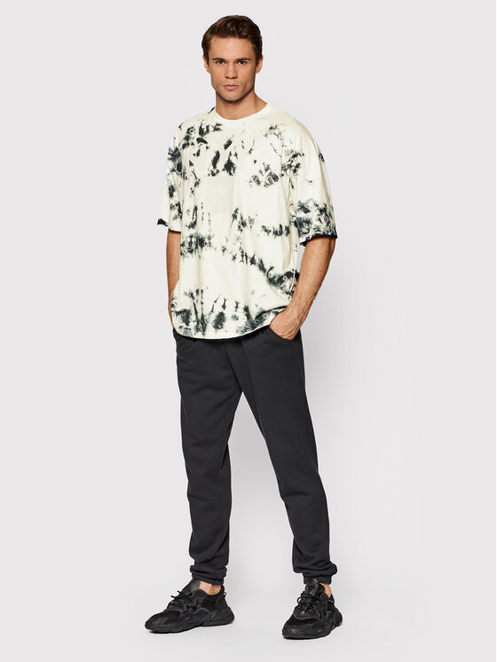 T-shirt Tie Dye 216821 Bianco Regular Fit