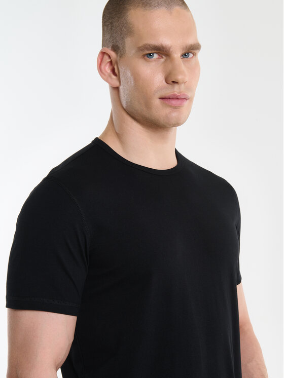BIG STAR BIG STAR T-Shirt CLASSAC Czarny Slim Fit