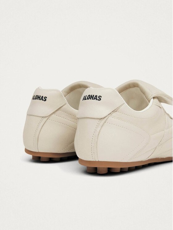 ALOHAS ALOHAS Sneakersy Tb.99 Cream Leather Sneakers Beżowy