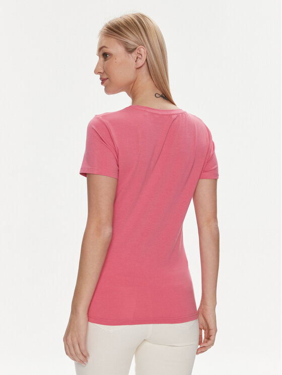 Guess Guess T-krekls Carrie O4RM09 KBBU1 Balts Regular Fit