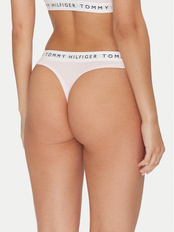 Tommy Hilfiger Tommy Hilfiger Бикини тип прашка UW0UW06039 Розов