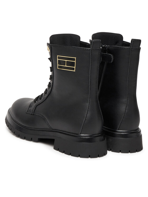 Tommy Hilfiger Tommy Hilfiger Outdoorová obuv T3A5-34015-1355999 Čierna