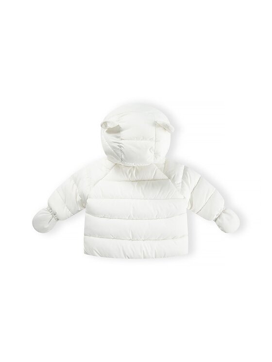 minoti minoti Kurtka zimowa 31BABYCOAT1 Biały Regular Fit