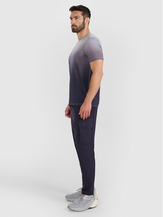 4F 4F Spodnie dresowe 4FWAW25TFTRM0887-30S Granatowy Regular Fit