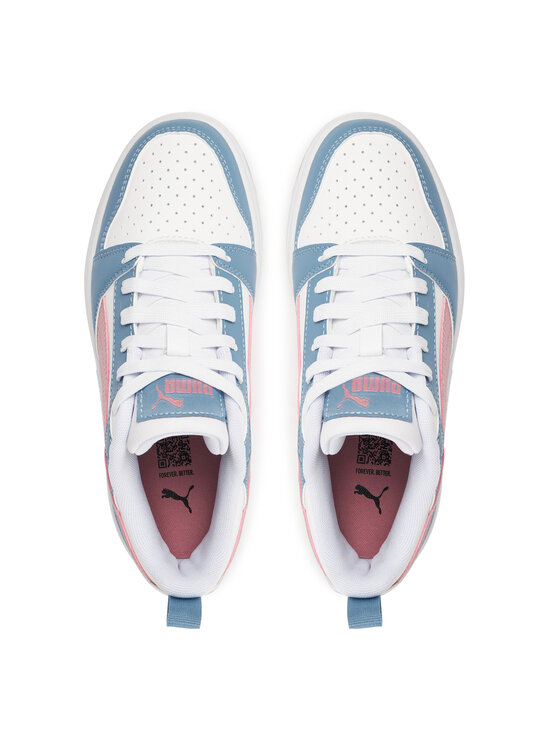 Puma Puma Sneakersy Rebound V6 Lo Jr 393833 30 Bílá
