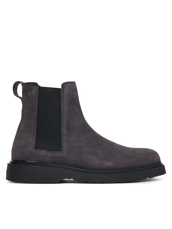 Calvin Klein Calvin Klein Poolsaapad Combat Ess Chelsea Boot Su YM0YM01372 Tumepruun