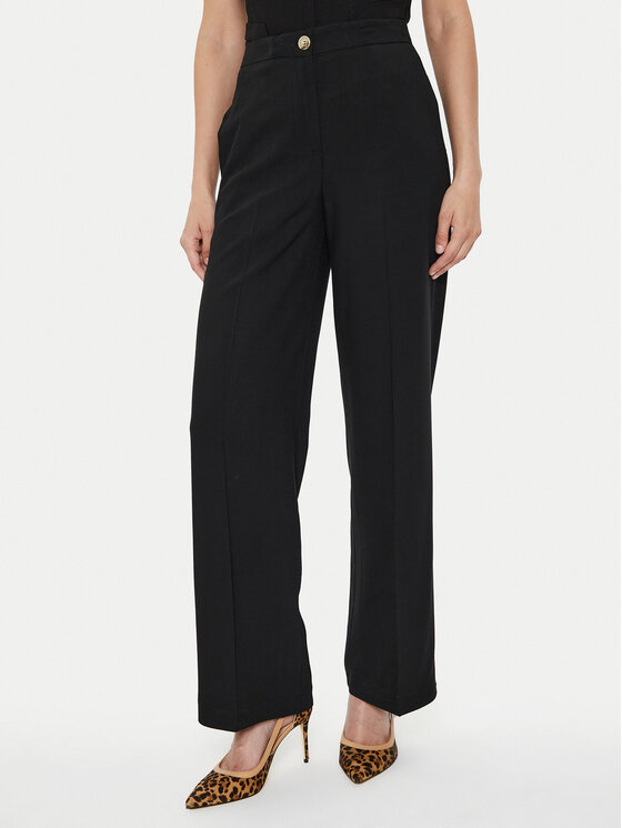 ViCOLO ViCOLO Hlače TB1562 Crna Regular Fit