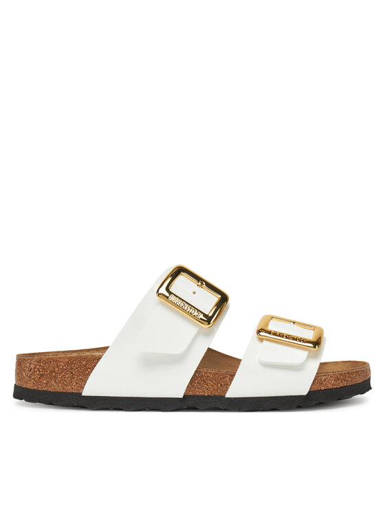 Birkenstock Birkenstock Ciabatte Sydney Cushion Buckle 1029438 Bianco