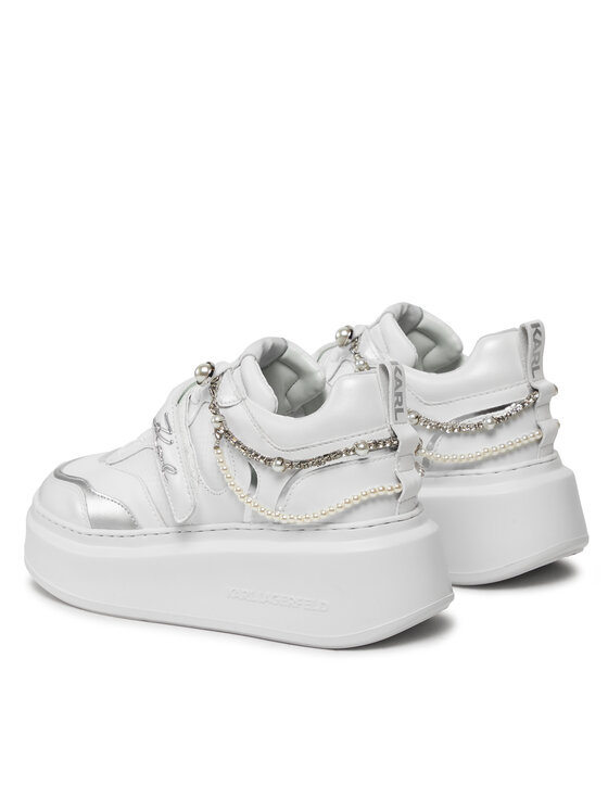 KARL LAGERFELD KARL LAGERFELD Sneakersy KL63544 Bílá