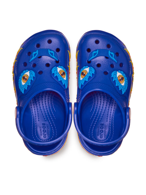 Crocs Crocs Ciabatte Toddler Classic IAM Dragon Lights Clog 212510 Blu