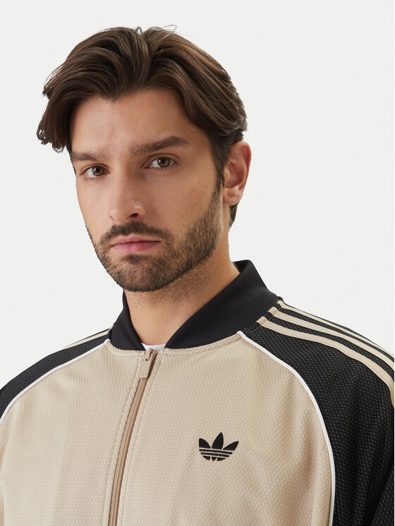 adidas adidas Džemperis ar kapuci adicolor SST KE0114 Bēšs Regular Fit