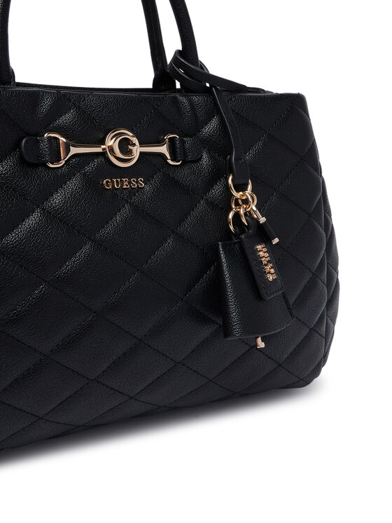 Guess Guess Дамска чанта Frances HWQG22 41060 Черен