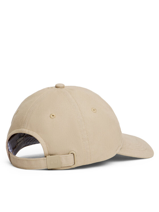 Tommy Hilfiger Tommy Hilfiger Cepure ar nagu Th Flag Soft 6 Panel AW0AW17781 Brūns
