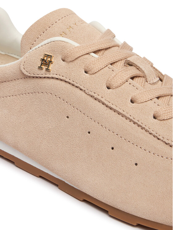 Tommy Hilfiger Tommy Hilfiger Сникърси Th Bella Low Runner Suede FW0FW09189 Розов