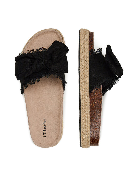 DeeZee DeeZee Espadryle 92529 Czarny