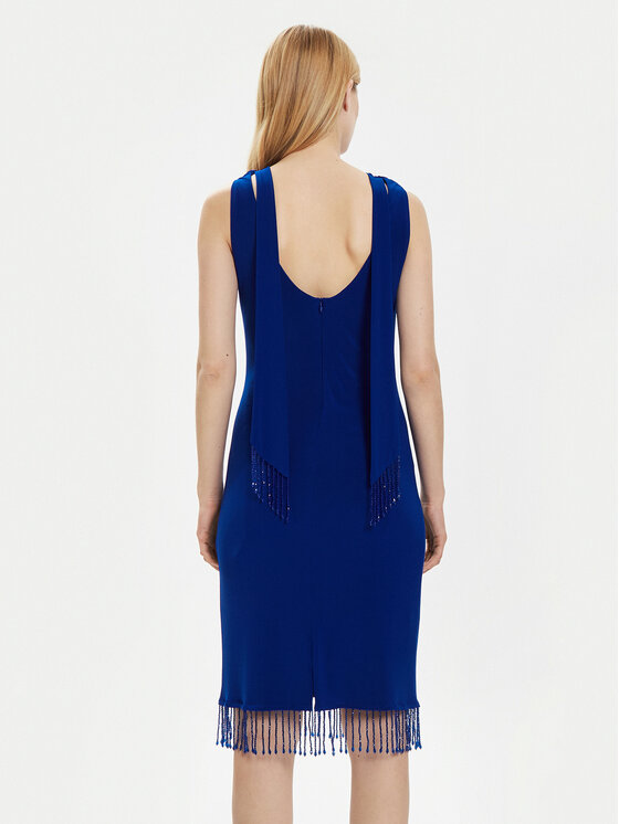 Joseph Ribkoff Joseph Ribkoff Коктейльна сукня 242702 Голубий Slim Fit