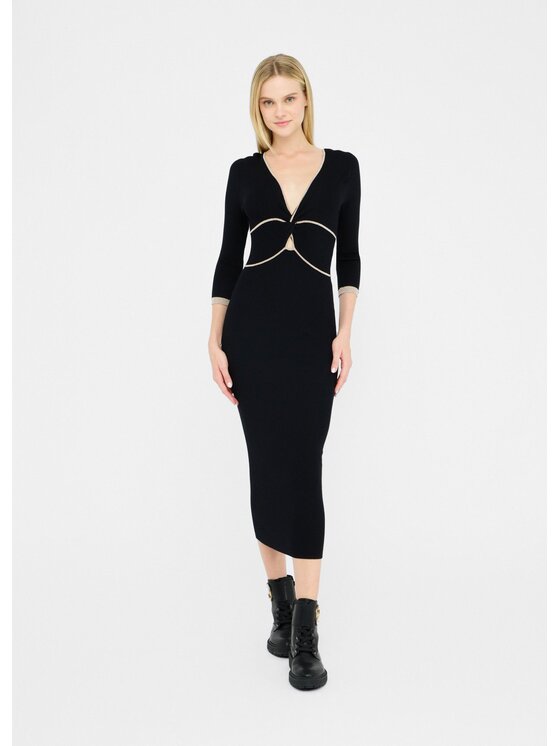 Liu Jo Liu Jo Abito da sera CF5157MS49IC3777 Nero Slim Fit