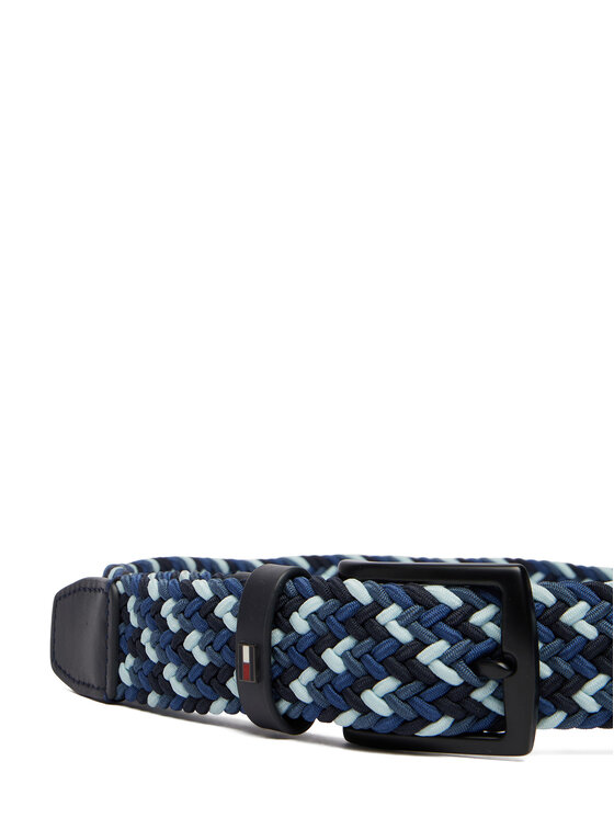 Tommy Hilfiger Tommy Hilfiger Pánský pásek AM0AM14278 Tmavomodrá