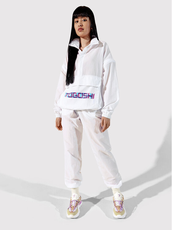 Togoshi Togoshi Анорак TG22-KUU001 Бял Oversize