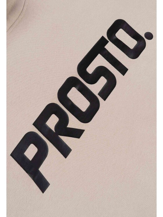 PROSTO. PROSTO. Bluza Big log Beżowy Regular Fit