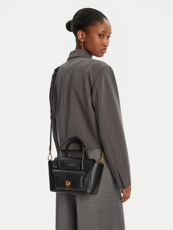 Coccinelle Coccinelle Handtasche T8A Coccinelledouble Beat E1 T8A 18 03 01 Schwarz