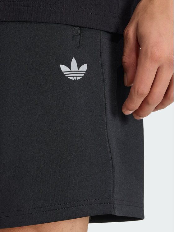 adidas adidas Szorty materiałowe 169737 Czarny Regular Fit