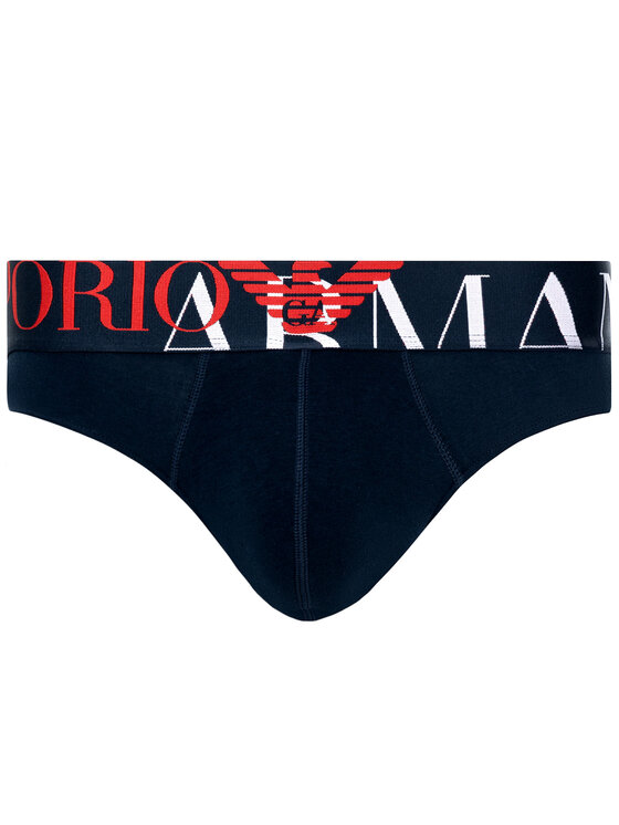 Emporio Armani Underwear Emporio Armani Underwear Slipy 110814 9P516 00135 Tmavomodrá