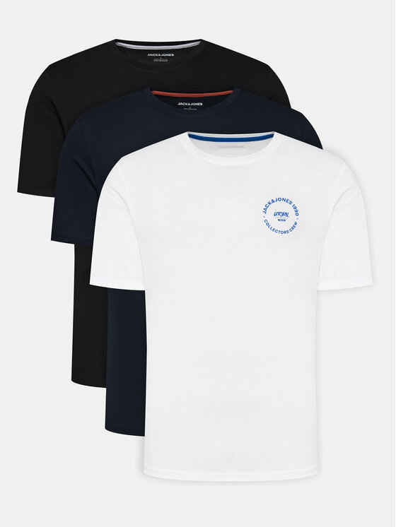 Jack&Jones Jack&Jones Komplet 3 t-shirtów 12278774 Kolorowy Regular Fit