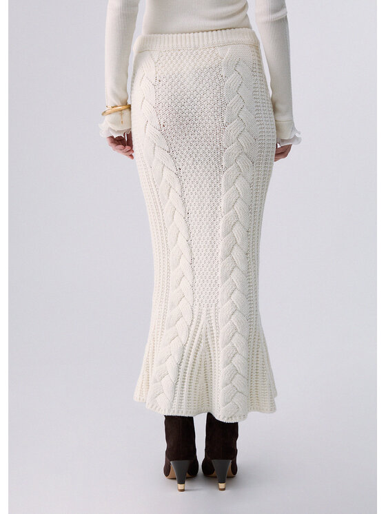 Liu Jo Liu Jo Gonna maxi CF6118MA37R10701 Bianco Regular Fit