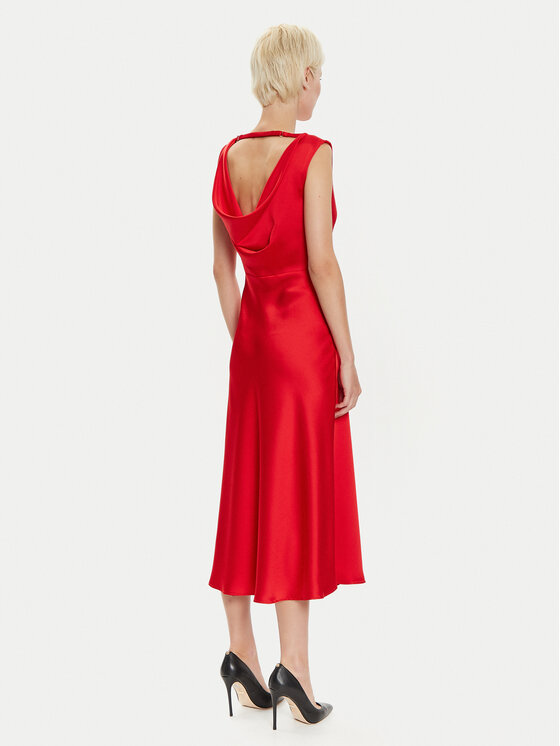Imperial Imperial Kokteilinė suknelė AFBAIBA Raudona Slim Fit
