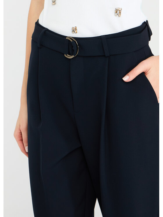 Liu Jo Liu Jo Pantalone da abito MF5266TS89693921 Celeste Carrot Fit