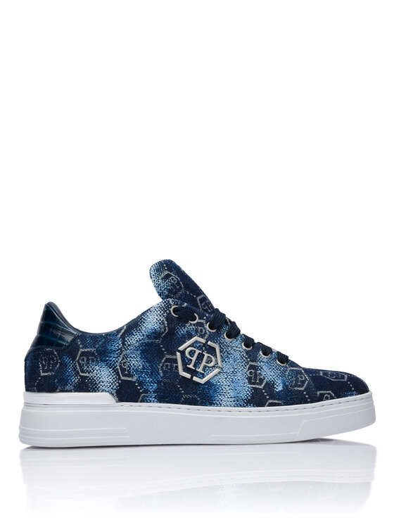 PHILIPP PLEIN PHILIPP PLEIN Sneakersy 29932 Světle modrá