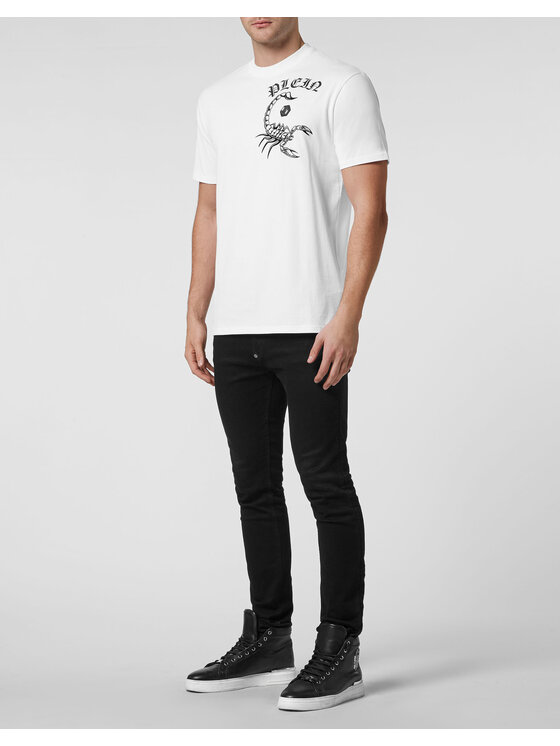 PHILIPP PLEIN PHILIPP PLEIN T-shirt 261 Bianco Regular Fit