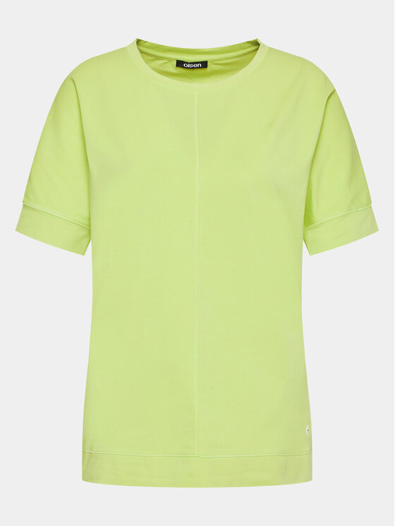 Olsen Bluză 11104490 Verde Regular Fit