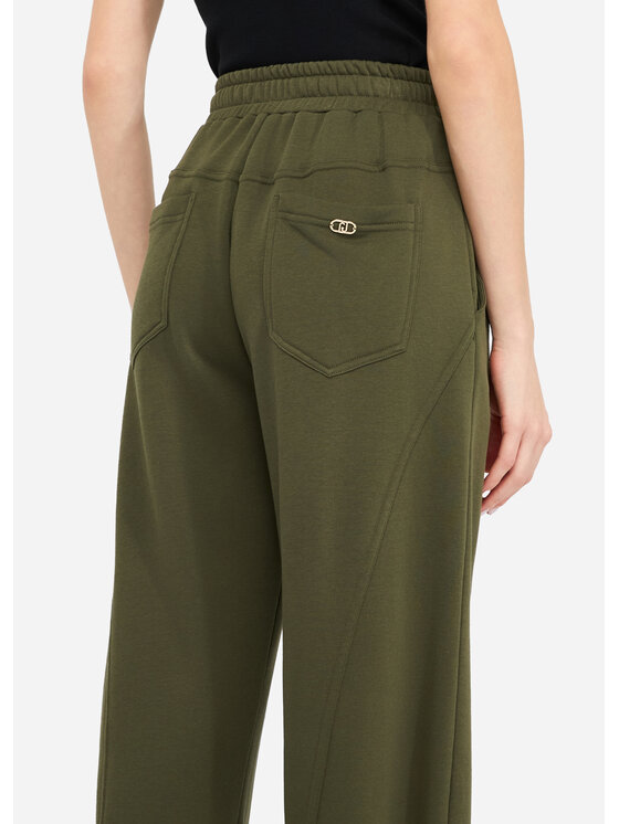 Liu Jo Liu Jo Pantaloni di tessuto TF5291FS32190515 Verde Regular Fit