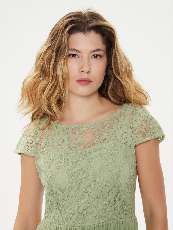 Vila Vila Coctailkleid Ulricana 14083836 Grün Regular Fit
