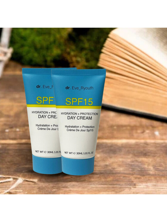 dr. Eve Ryouth dr. Eve Ryouth Krem SPF 15 + Serum Przeciwzmarszczkowe Krem na dzień