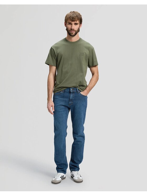 Lee Lee Jeansy REGULAR STRAIGHT Niebieski Straight Fit
