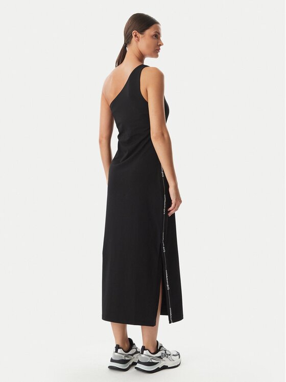 EA7 Emporio Armani EA7 Emporio Armani Rochie de vară 7W000962 AF12484 UC001 Negru Regular Fit