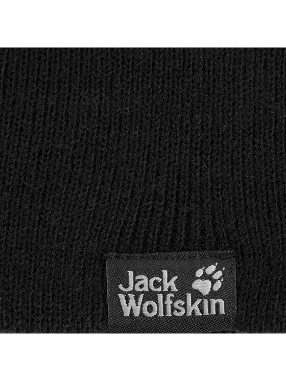 Jack Wolfskin Jack Wolfskin Berretto Rib Hat 1903891 Nero