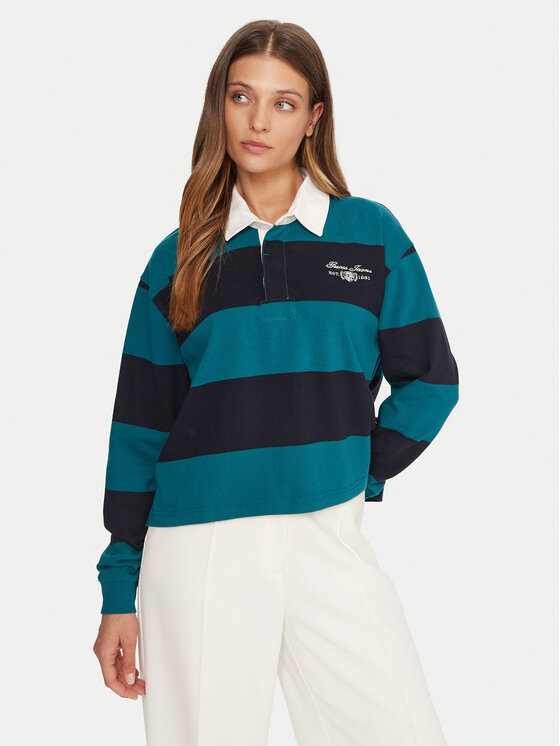 Guess Jeans Guess Jeans Polo majica W5BP06 KCPS1 Bež Relaxed Fit
