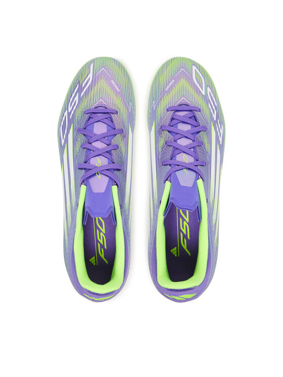 adidas adidas Buty do piłki nożnej F50 League Firm/Multi-Ground Boots JI0003 Fioletowy